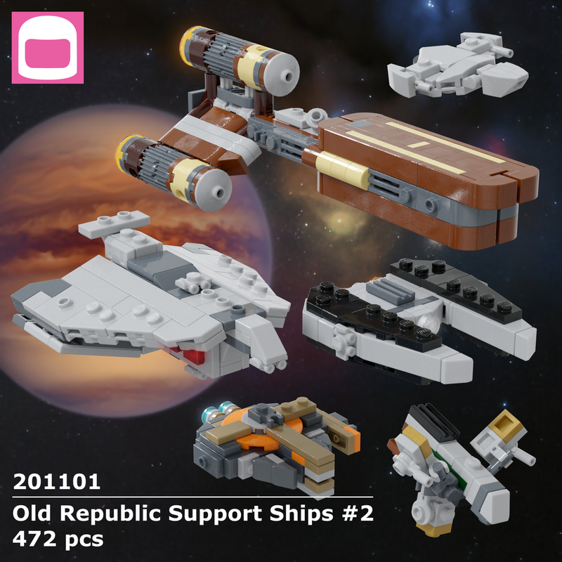 Lego Old Republic Support Ships #2