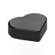Lego Tile 1 x 1 Heart / Black