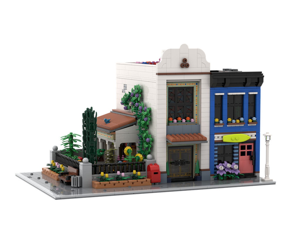 Lego Neighborhood Nursery & Surf Shop