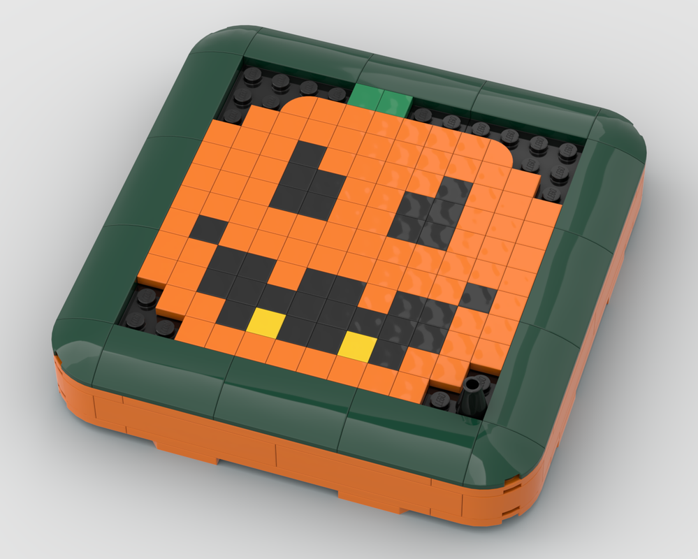 Lego Halloween pumpkin sliding puzzle