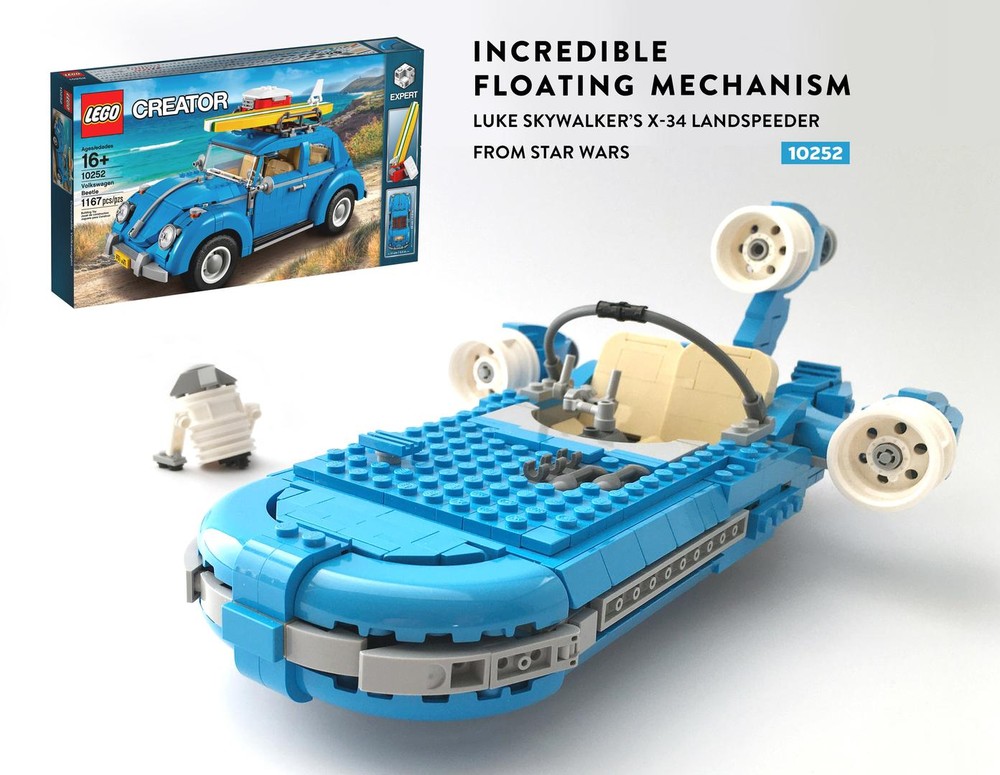 Lego 10252 Skywalker's Floating Landspeeder