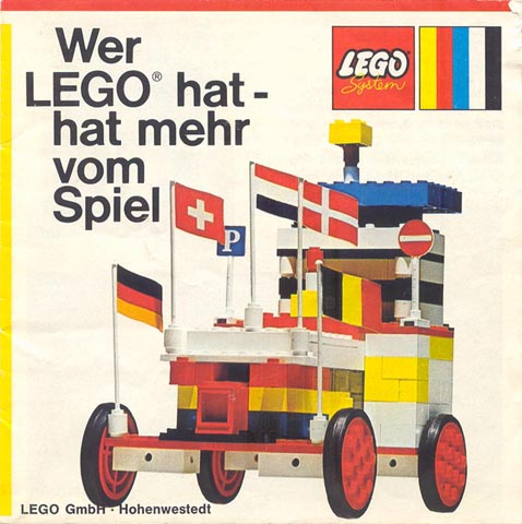 Lego 1972 Medium German - Wer LEGO hat - hat mehr vom Spiel (97354-Ty)