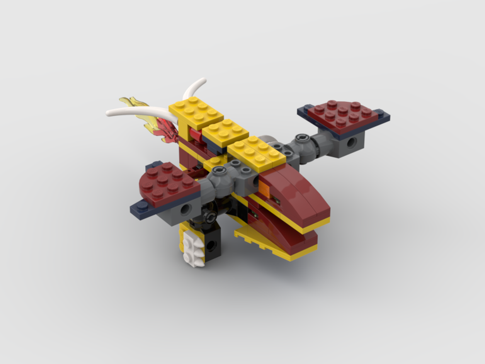Lego Two-Headed Golden Back