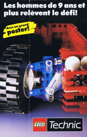 Lego 1988 Medium Technic Swiss Foldout (921154-CH(fr.))