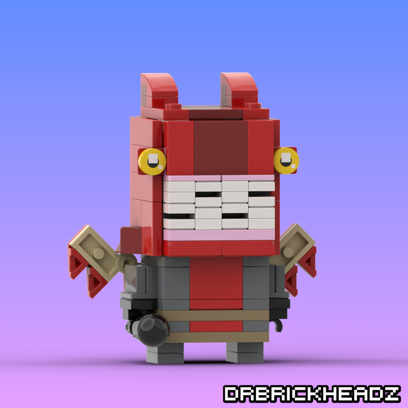 Lego Fire Demon (Castle Crashers) Brickheadz