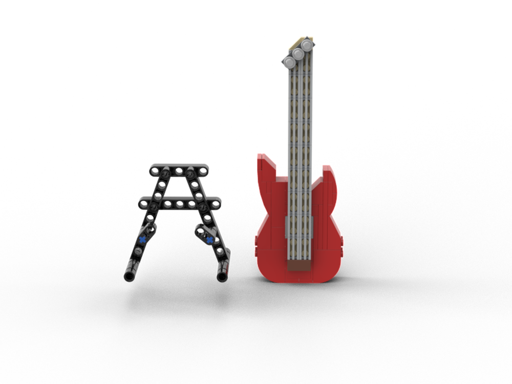 Lego Mini Stratocaster Guitar