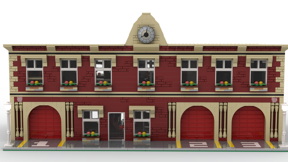 Lego Modular Fire Station