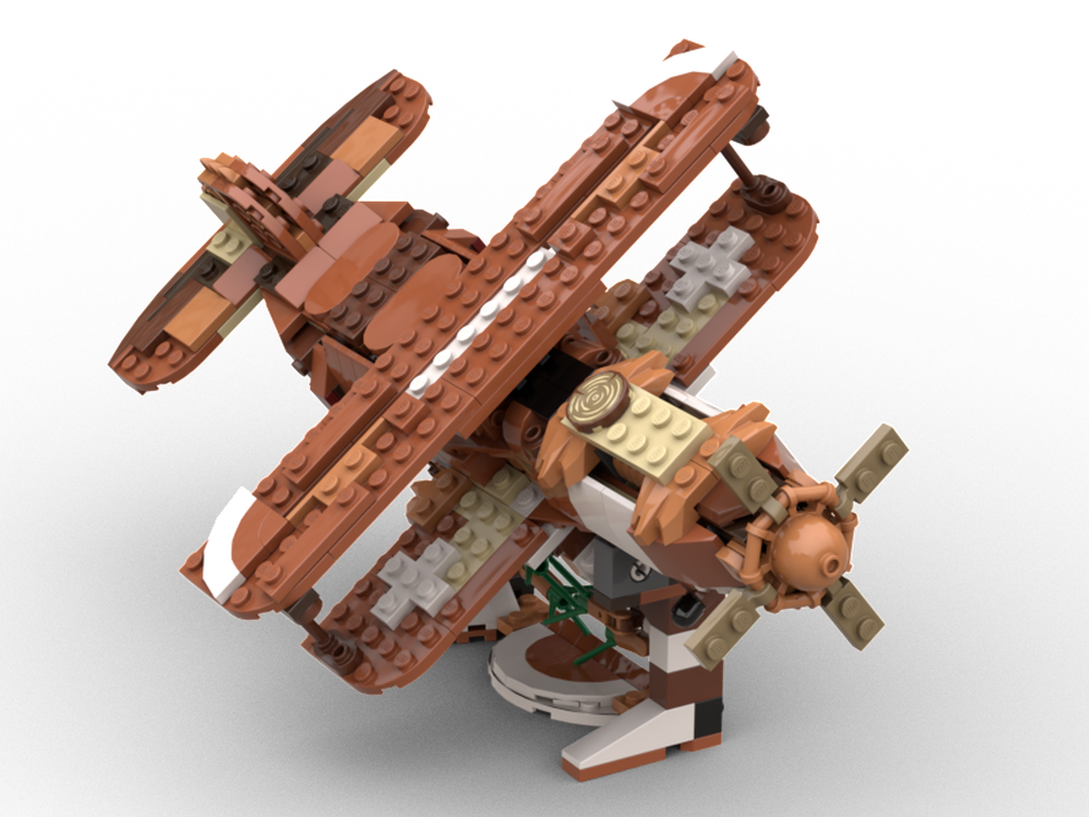 Lego 31154 Fox biplane