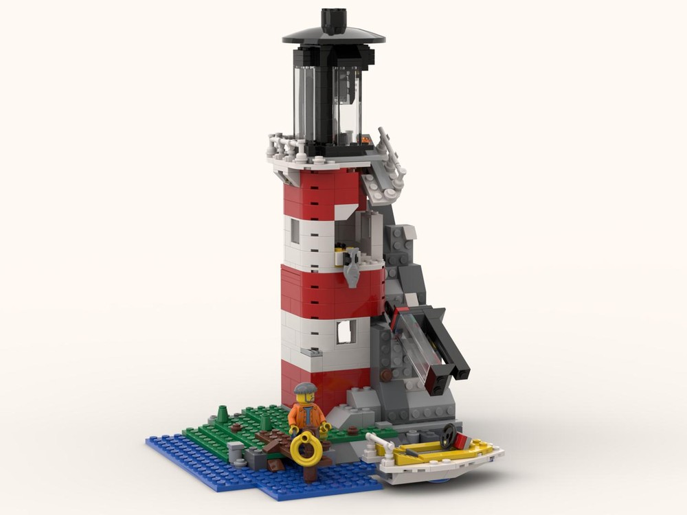 Lego Wrecked Lighthouse
