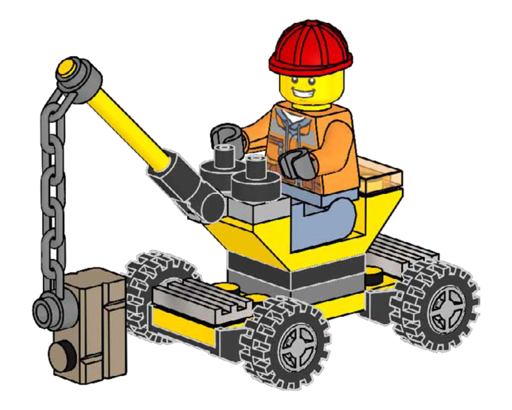Lego Mini Crane
