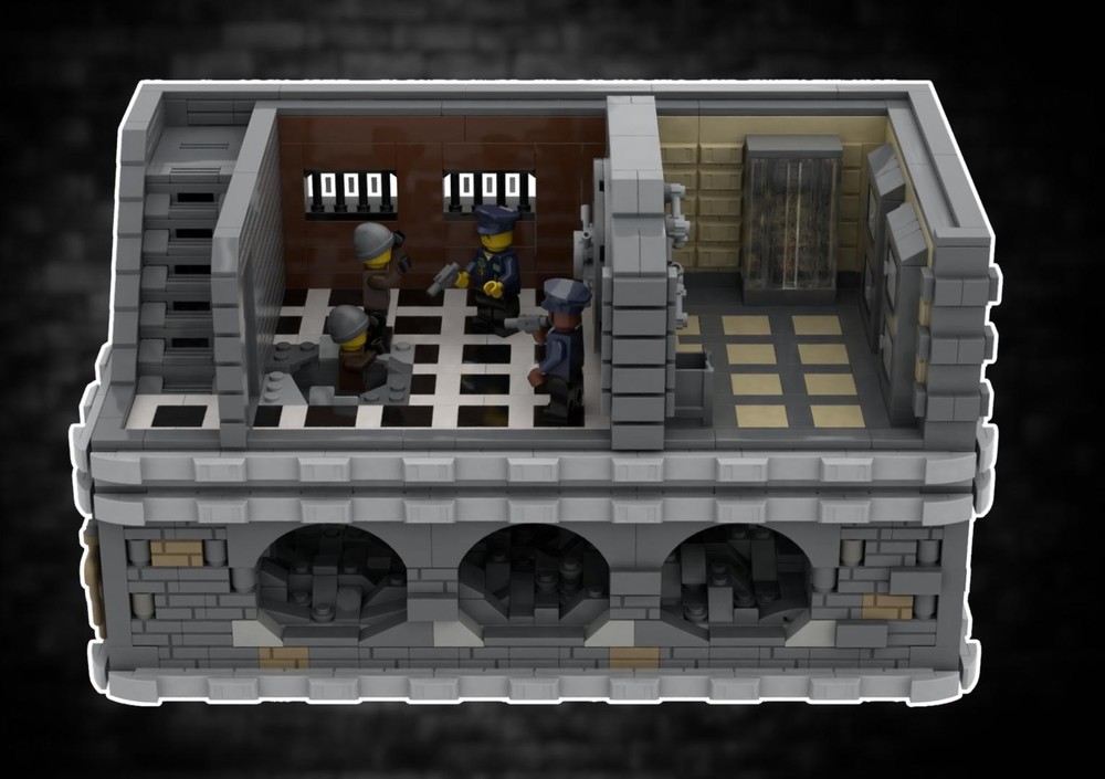 Lego Bank Robbery - "Within two meters, it was perfect"