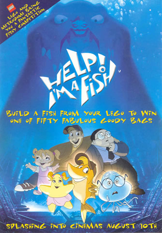 Lego 2001 Insert - World Club - UK (Help! I'm a Fish)