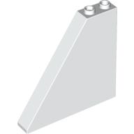 Lego Brick Sloped 55° 1 x 6 x 5 / White