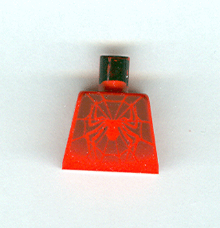 Lego Torso Spider-Man Costume 2 Pattern / Red
