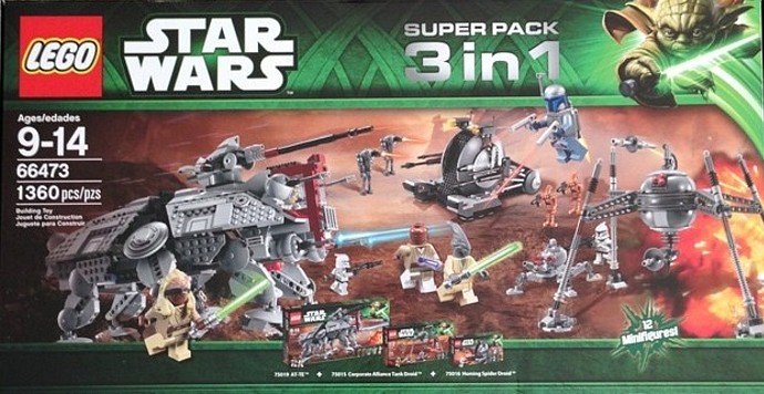 Lego Star Wars Super Pack 3 in 1