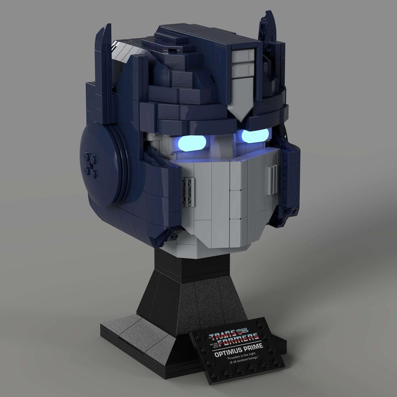 Lego Optimus Prime Bust