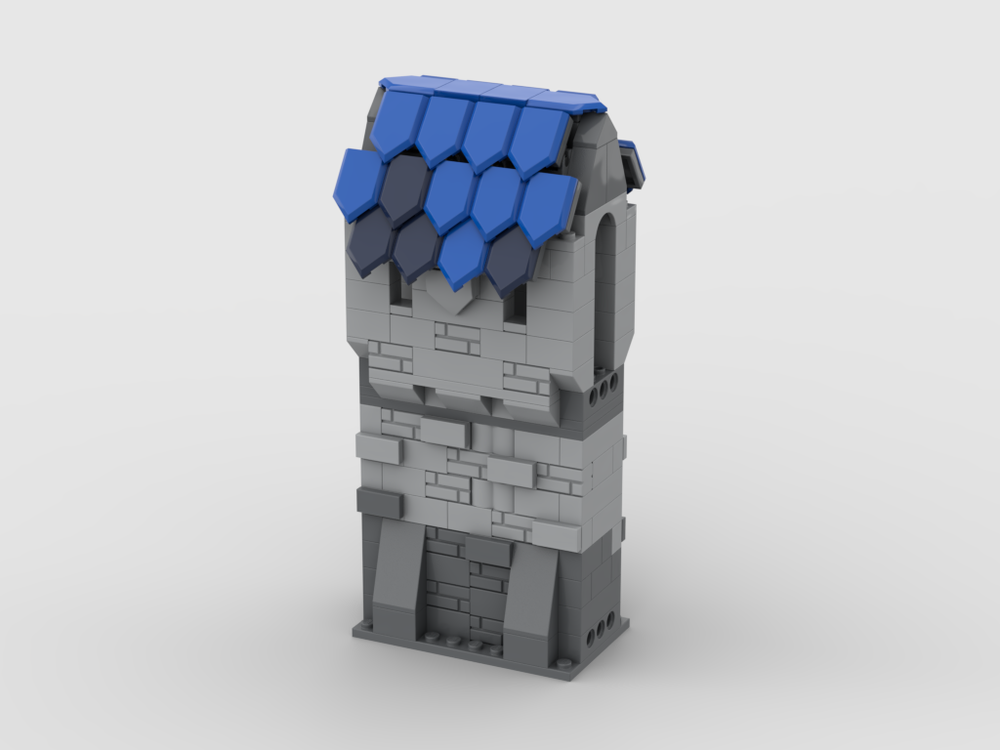 Lego Modular Wall (with Roof)