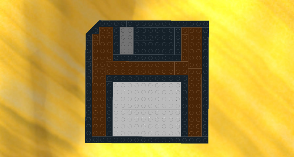 Lego Floppy Disk V2