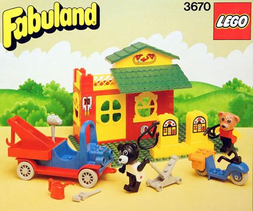 Lego Service Station