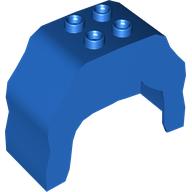 Lego Duplo Brick, Hair, 2 x 2 Top Studs, Wavy, Long