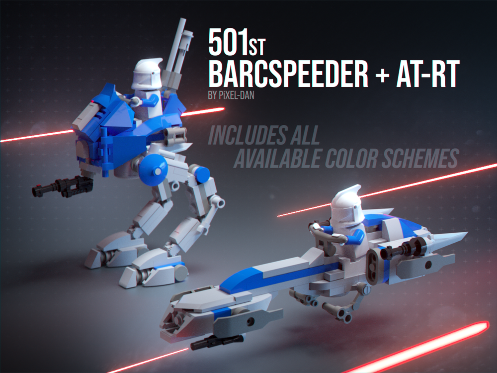 Lego PiXEL-DANs 501st LEGION BATTLE BUNDLE