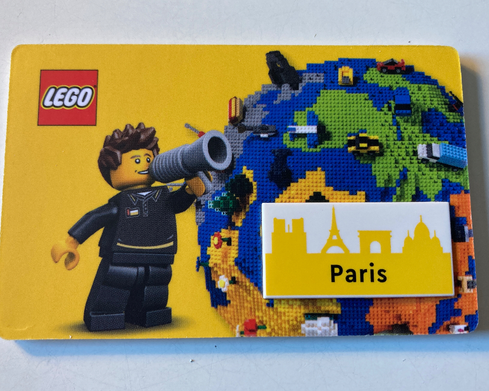 Lego Paris Tile