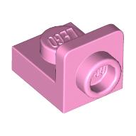 Lego Bracket 1 x 1 - 1 x 1 Inverted / Bright Pink
