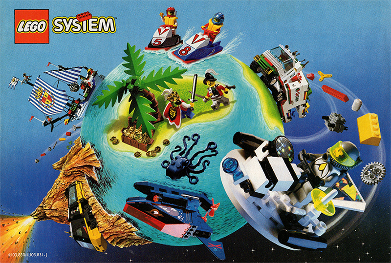 Lego 1996 Medium Japanese (4.103.830/4.103.831-J)
