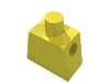 Lego Torso [Plain] / Bright Light Yellow
