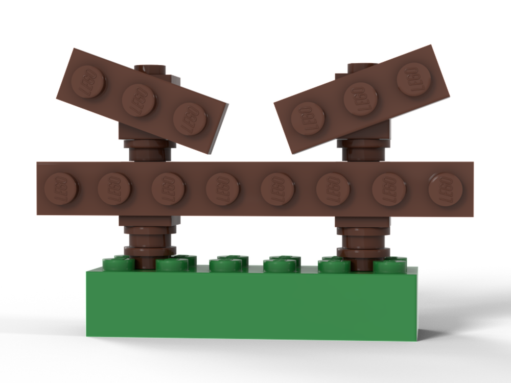 Lego Broken fence
