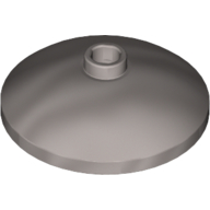 Lego Dish 3 x 3 Inverted [Radar] / Flat Silver