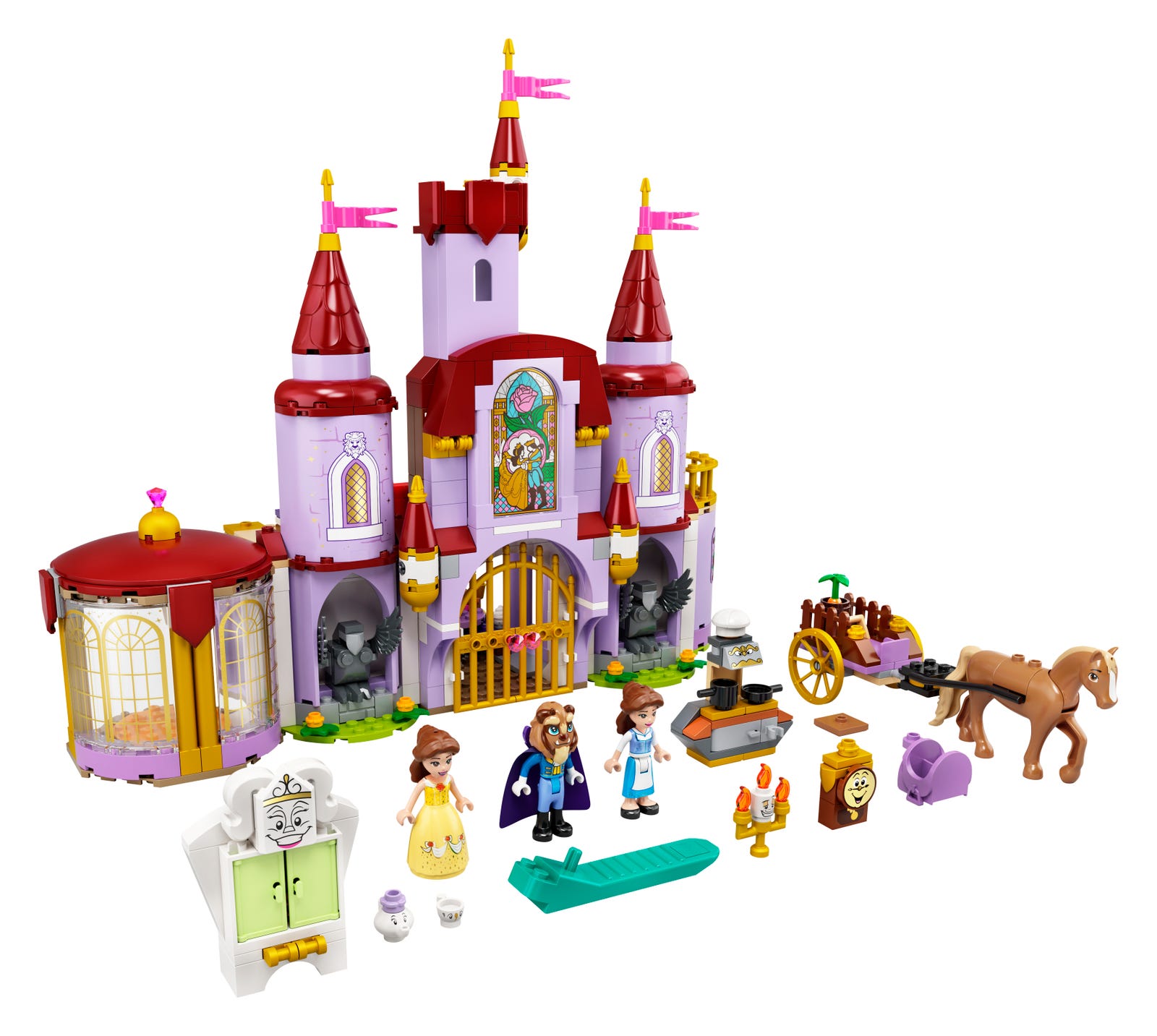 Lego Belle and the Beast's Castle