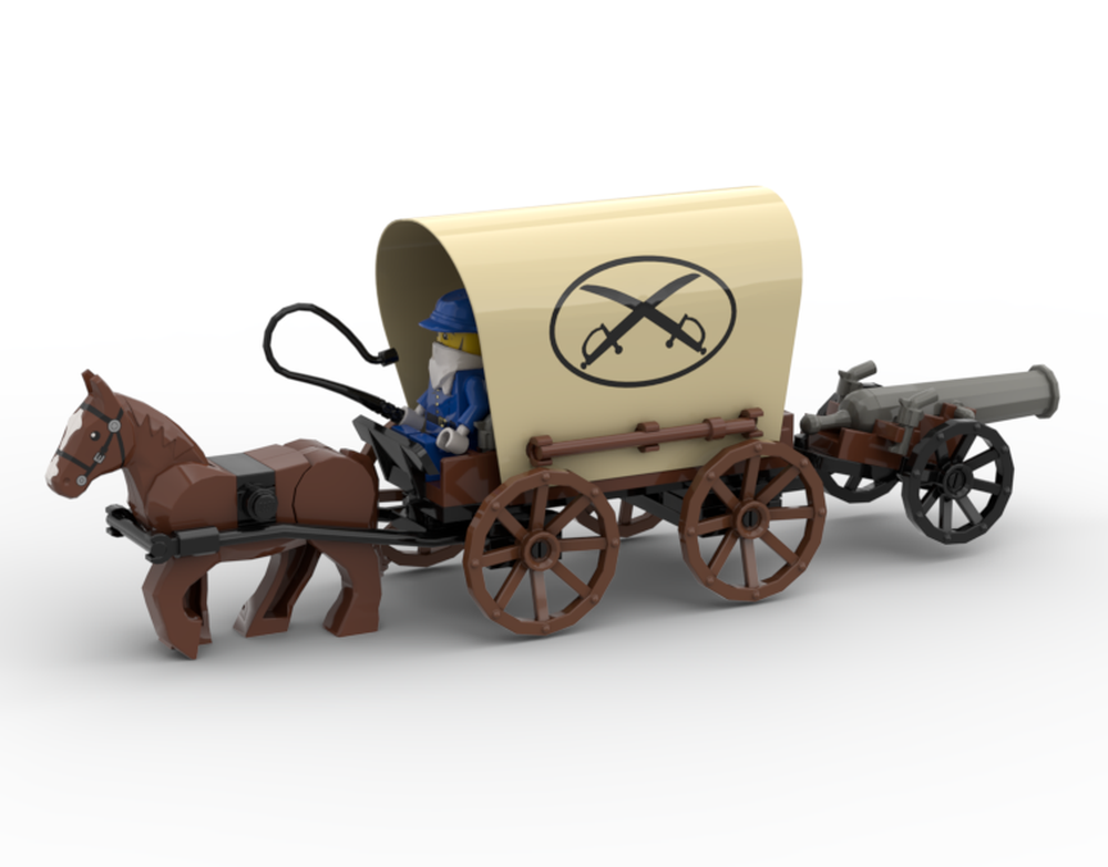 Lego Cavalry Weapons Wagon Facelift