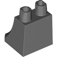 Lego Hips and Legs Under Dress/Robe / Dark Bluish Gray