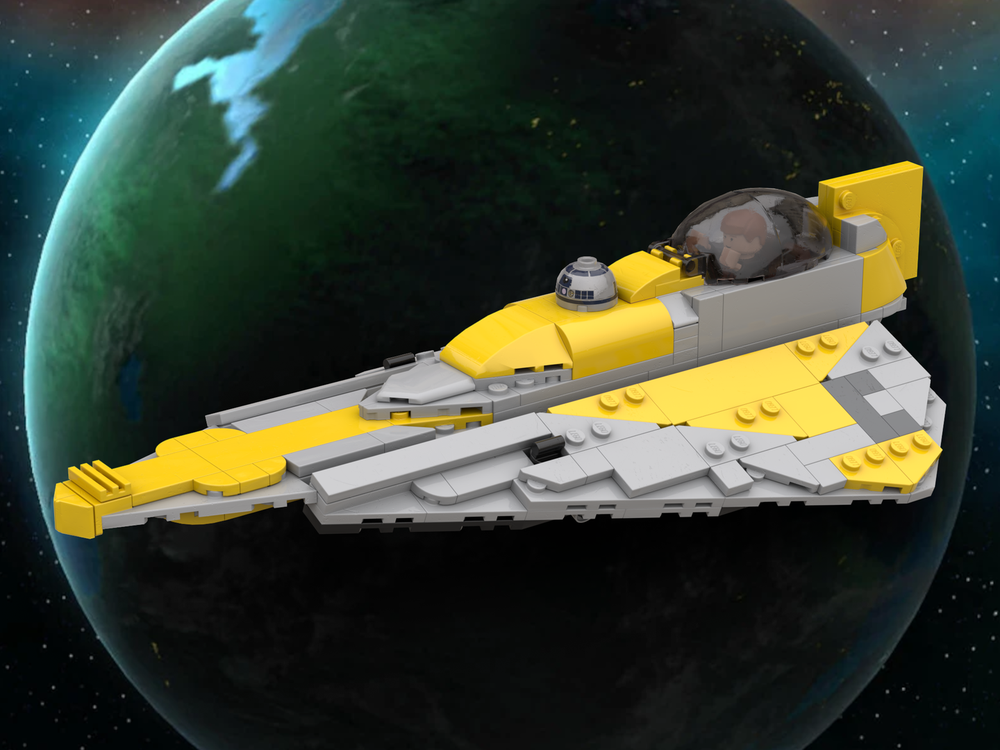 Lego Anakin Skywalker's Delta-7B Aethersprite-class Starfighter