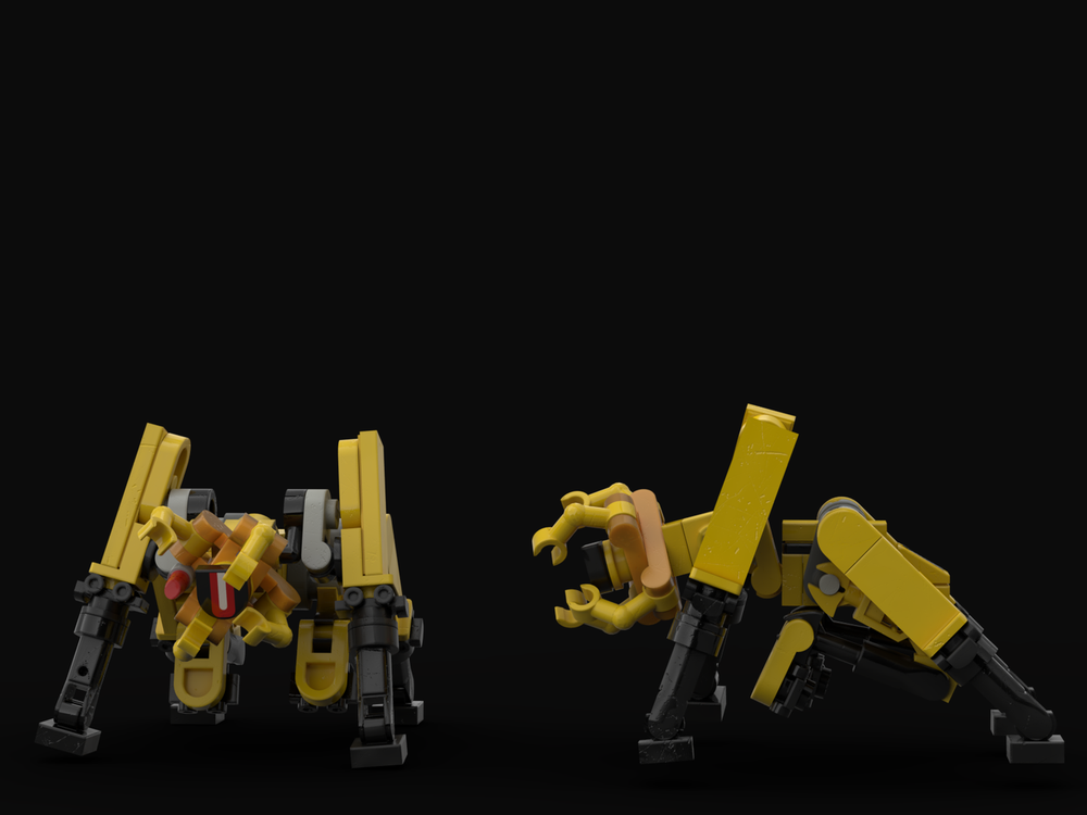 Lego Cyberpunk 2077 - Militech Cerberus (revised version)