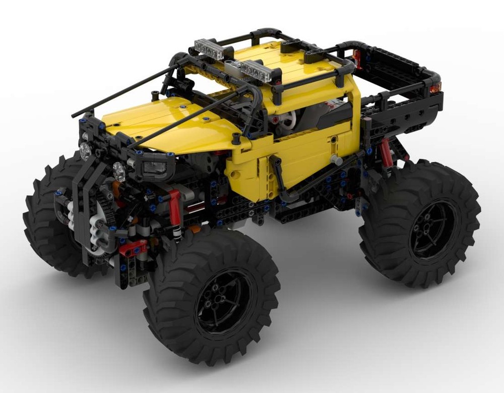 Lego Technic 42099 buwizz modification