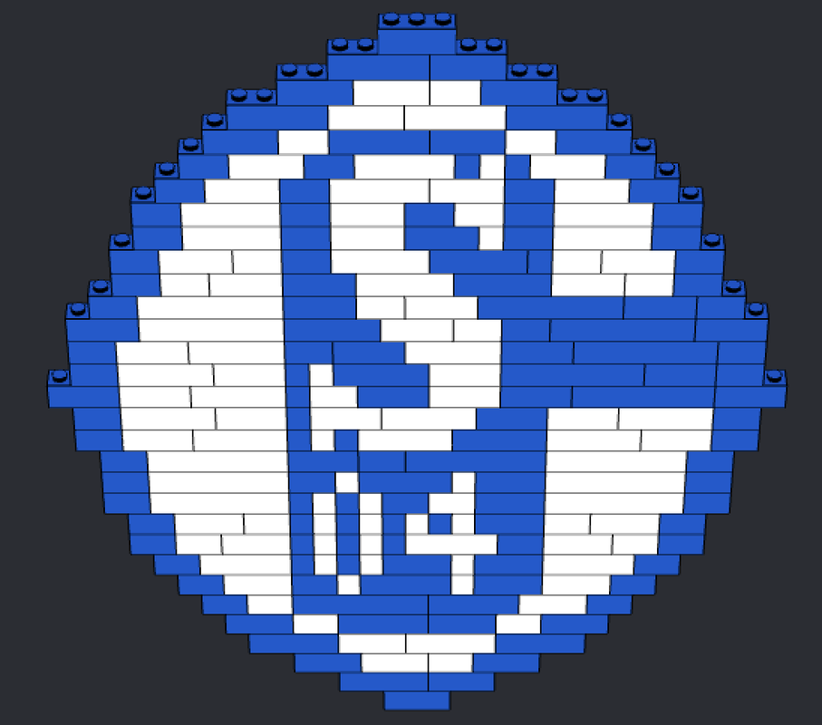 Lego FC Schalke 04 - Vereinslogo/Emblem