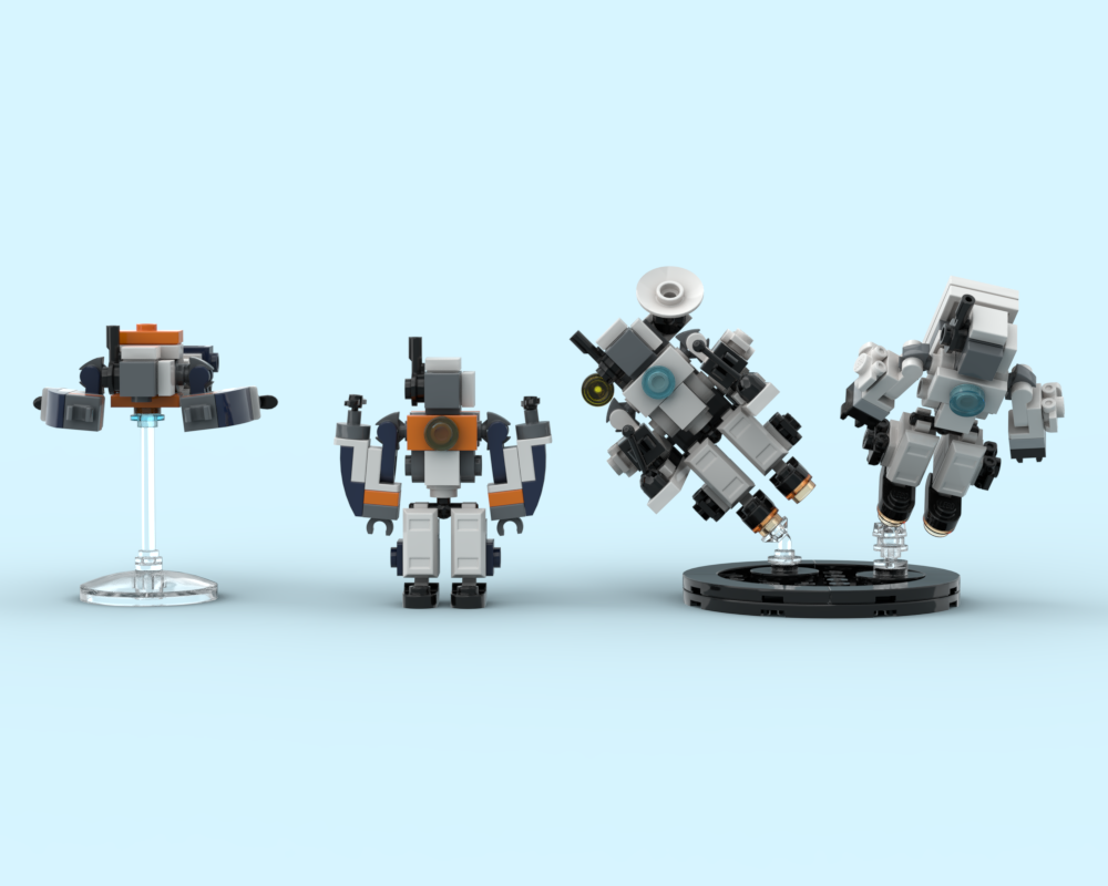 Lego Coast Guard, and Space Force