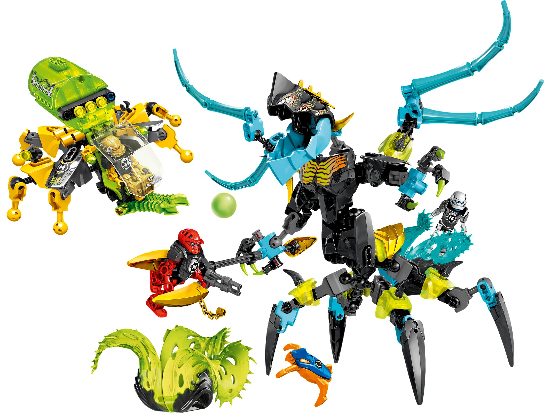 Lego QUEEN Beast vs. FURNO, EVO & STORMER