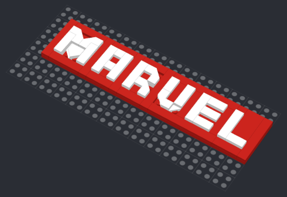 Lego Marvel Logo
