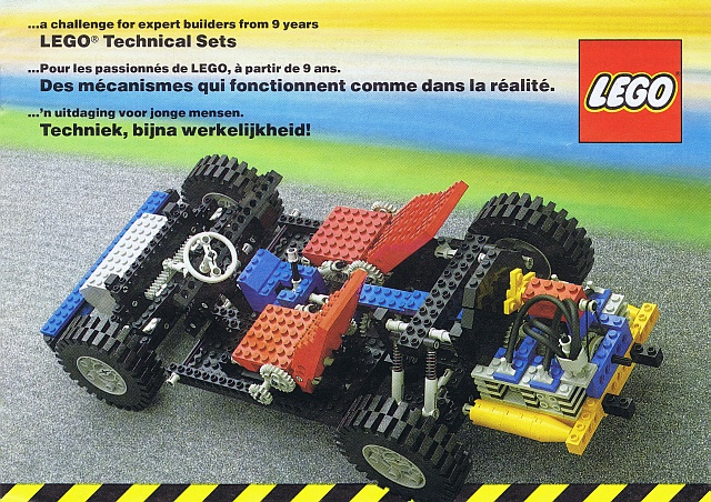 Lego 1981 Medium Technic European (110578/110678-EU III (UK/F/B))