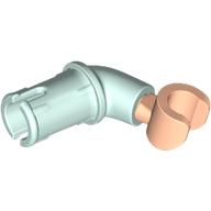 Lego Arm, with Pin, Light Nougat Hand