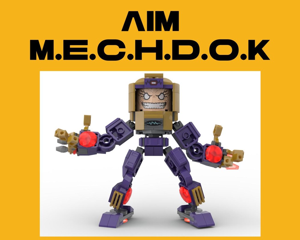 Lego AIM M.E.C.H.D.O.K (Mechanically Enhanced Control Harness Designed Only for Killing)