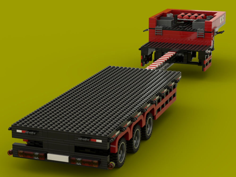 Lego Trailer for Black Cat