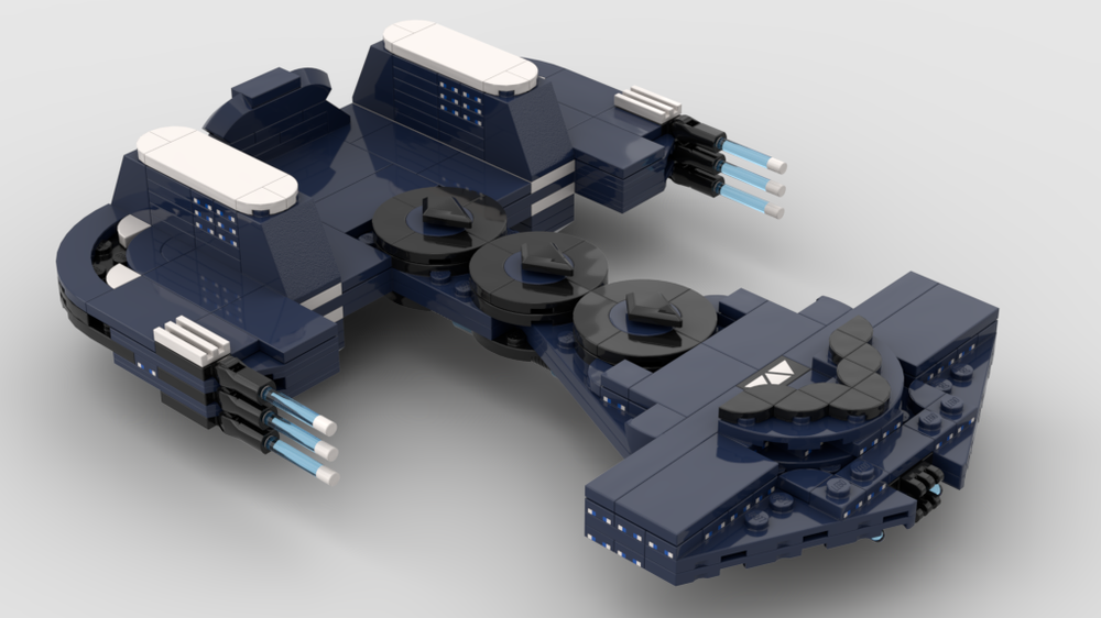 Lego THOR Beliskner Class Mothership Asgard Customised