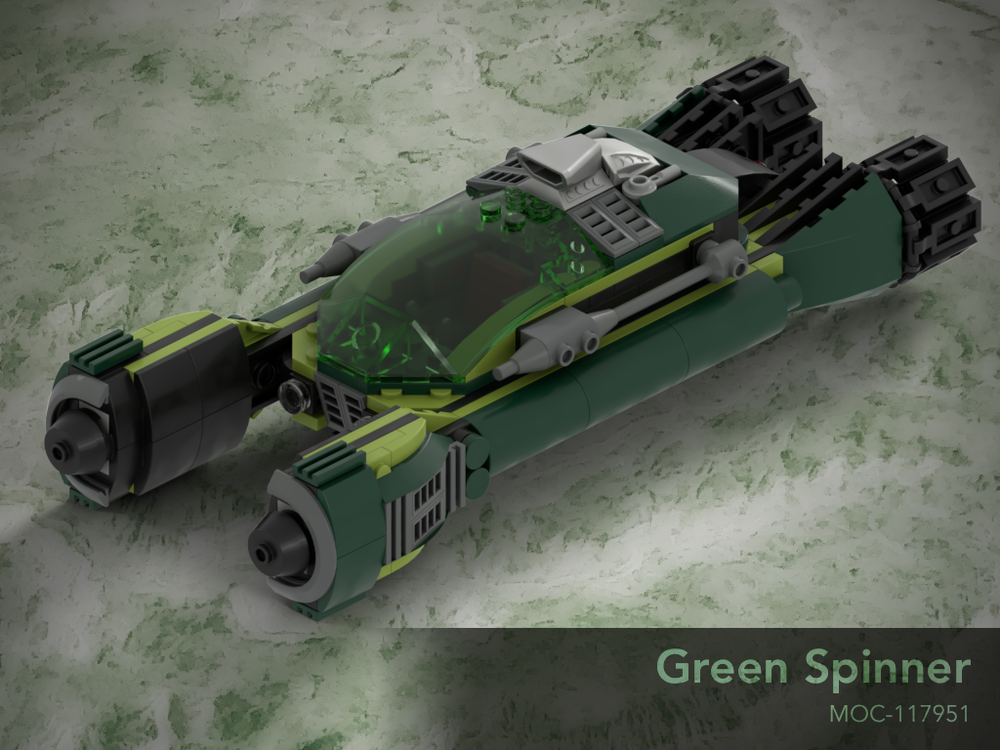 Lego Green Spinner