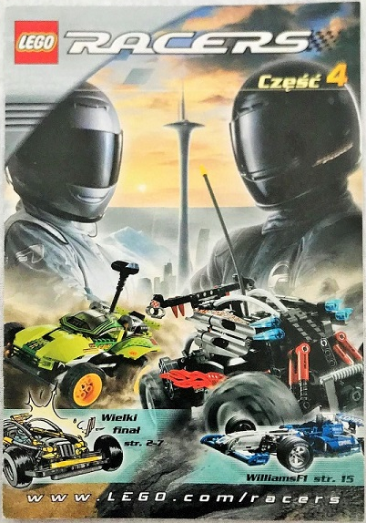 Lego 2002 Medium Racer Polish, Comic format