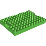 Lego Duplo Brick 8 x 12 with 1 x 2 Indents on Ends (5931 Container Top)