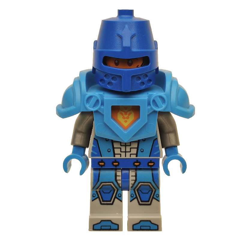 Lego Nexo Knight Soldier with Dark Azure Armor, Dark Azure Hands
